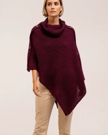 Lucinda Purple Poncho