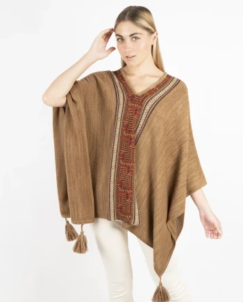 Moche Poncho Camel