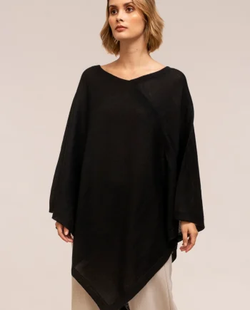 Alicia Black Poncho